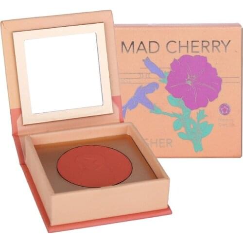 Orange Blush for Cheeks Face Powder Blusher Makeup Palette Korean Wholesale Professional Matte Kawaii Girl Rouge Baked Pallet