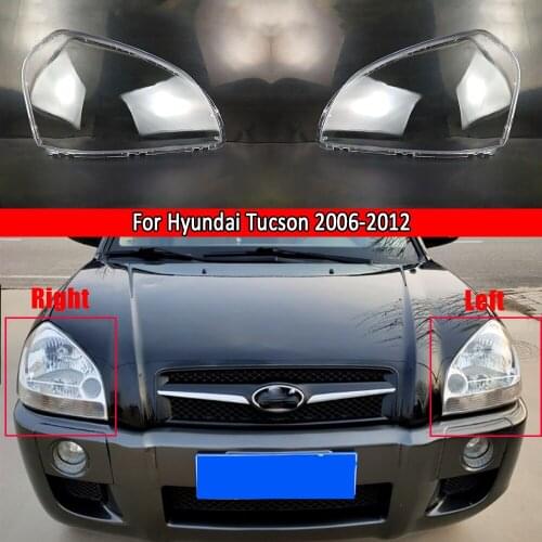 Car Headlight Lens Replacement Auto Shell For Hyundai Tucson 2006 2007 2008 2009 2010 2011 2012 Car Headlamp Cover Lampshade