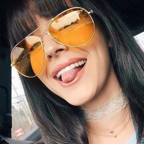 Brand Design 3026 Pilot Sunglasses Aviation Night Vision Women Men Goggles UV400 Sun Glasses Driving Eyewear Anti Glare Goggles