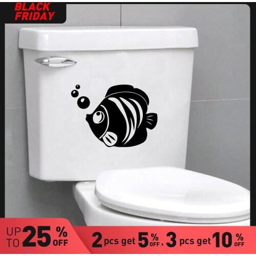 Fashionable Fish Home Decorations Pvc Decal Nursery Room Decor Environmental Protection Vinyl Stickers