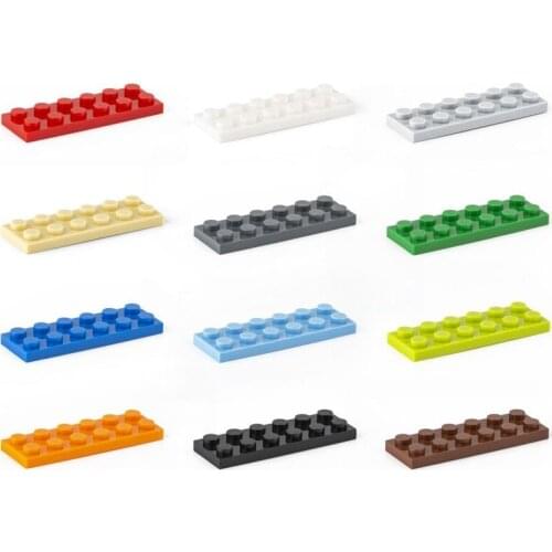 10PCS Building Blocks 3795 2x6 Thin Board High-Tech Bricks Assembles Particles DIY Assembly Part Education Toy For Children Gift