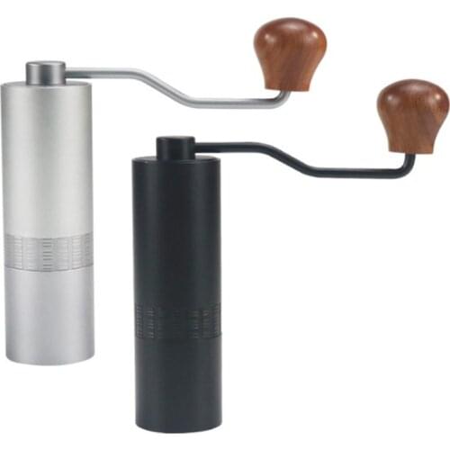 1X Coffee Grinder Mini Stainless Steel Hand Manual Handmade Coffee Bean Burr Grinders Mill Kitchen Tool Grinders NEW