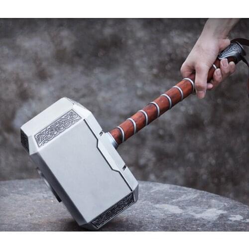 [Full Metal] CATTOYS end collection quality of 1:1 metal hammer mjolnir movie props super hero adult Cosplay costume party gift