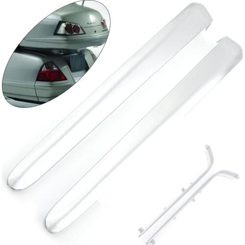 Motorcycle Chrome Trunk Upper Trims ABS Plastic Strips Molding Fairing Cover For Honda Goldwing GL1800 GL 1800 2001-2011