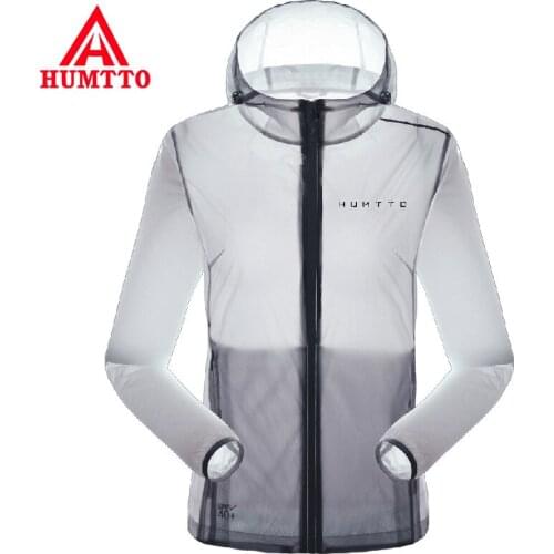 HUMTTO Brand Summer skin coat men outdoor Beach Waterproof Jacket for mens Windproof Jackets Brand Man Slim Casual Male Clothing
