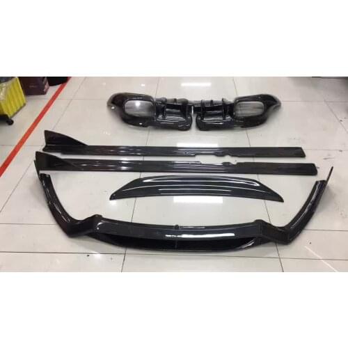 DMC carbon front lip side skirts, rear diffuser for Ferrari F12 Berlinetta carbon splitter