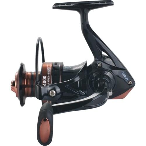 2021 Spinning reels 8KG Max Drag Reel Fishing 5.2:1/4.7:1 Metal Spool Coil Fishing Reel 1000-7000 Saltwater Reel for Fishing