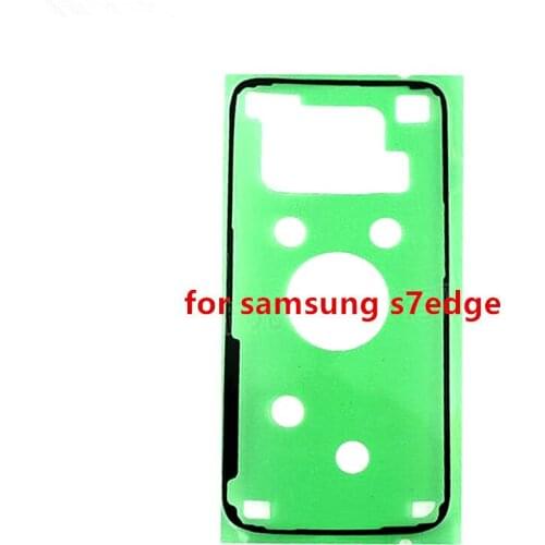 Original battery cover sticker For Samsung Galaxy S7 Edge S7Edge G935 G935F Rear Back Battery Cover Door Adhesive