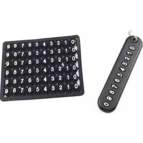 Anti-lost Phone Number Plate Car Keychain Pendant for Opel Astra VAUXHALL MOKKA Zafira Insignia Vectra Antara