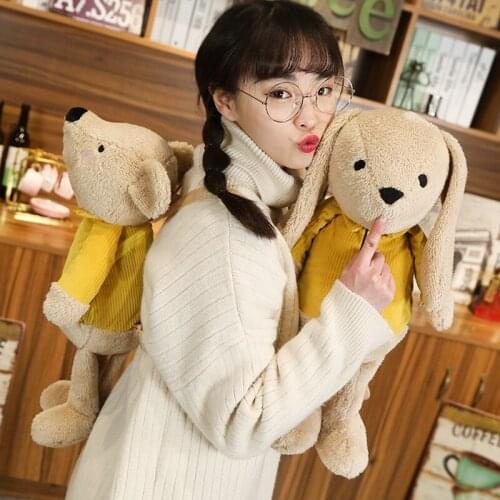 New Lovely Rabbit&Mouse Stuffed Bags The Loppy eared Animal Kawaii Plush Backpack Toy Xmas Birthday Gifts for Kids Girls