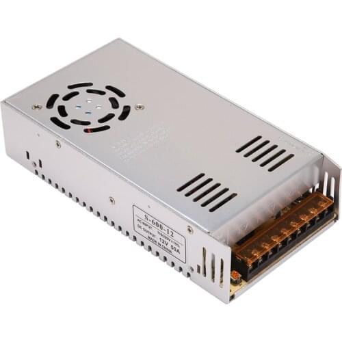 12V 50A Light Transformer LED Switch Power Supply 600W Switch Power Supply for CCTV Industrial Control