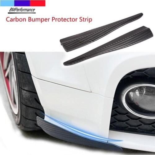 Carbon Car Spoiler Anti-collision Bumper Strip Sticker For Bmw X5 E70 X6 E71 E72 G20 G30 G31 G38 G15 G32 G11 G12 G01 G02 G05 G06