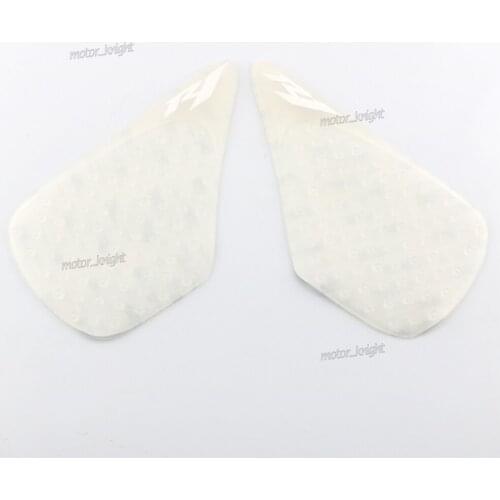 Motorcycle Tank Pad Protector Sticker Decal Gas Knee Grip Tank Traction Pad Side For Yamaha YZF R1 2007 2008