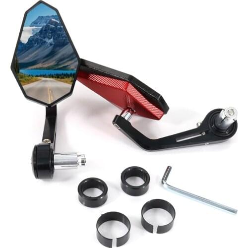 7/8" 22mm Universal Mirror Rearview Handle Bar End Mirrors Fit For Suzuki Ducati KTM Aprilia MV Agusta Complete CNC Aluminum