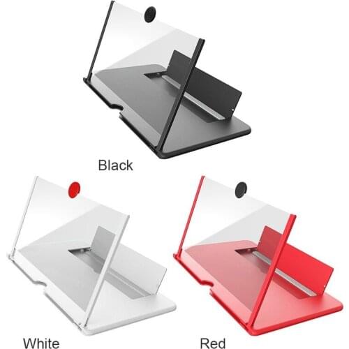 10 inch 3D Screen Amplifier Mobile Phone Screen Video Magnifier For Cell Phone Smartphone Enlarged Screen Phone Stand Bracket