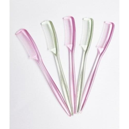 1000pcs mini eyebrow comb cute little makeup eyelash brush