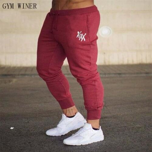 2018 New Men Joggers Brand Male Trousers Casual Pants Sweatpants Jogger grey Casual Elastic cotton gyms Fitness Workout pants