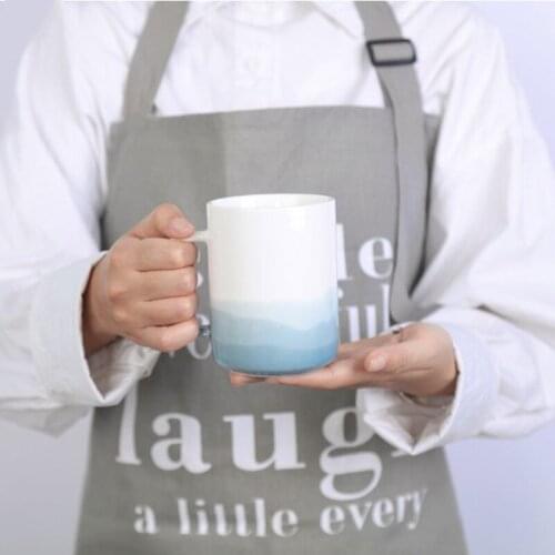 400ml Ceramics Coffee Mug Large Capacity Tea Coffee Mug Cup Personalized Mugs For Women Gift Milk Cup Best Gift For Friends