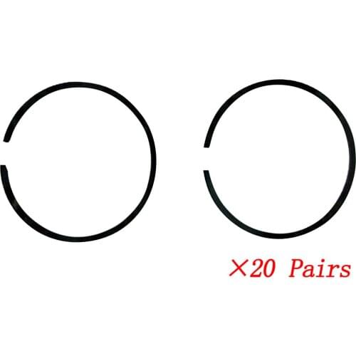Lot Of 40 Piston Rings 47mm Fit 80cc 2 Cycle Motorized Bicycle Bike Accessories