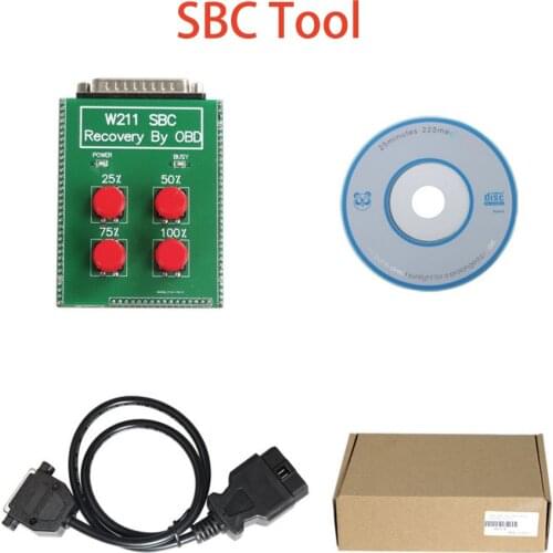 Newest W211 R230 ABS/SBC Tool Repair Code C249F For Mercedes For Benz Obd SBC Reset Tool For Benz SBC Repair Tool High Quality