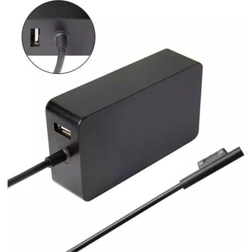 Suitable for Microsoft Surface Pro 3, Pro 4, Pro 5/6, X 7 Surface Book AC adapter charger 65w