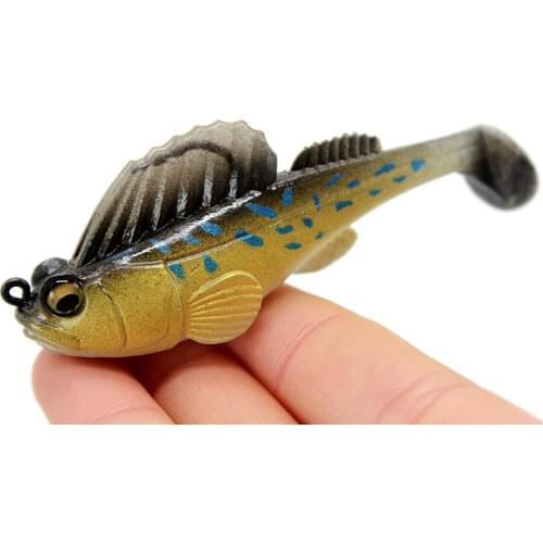 7G 14G 20G Fishing Lure Soft Bait Lead Jig Dark Sleeper Swimbaits Soft Lure Fishing Pike Lure bass Shad for Fishing Perch