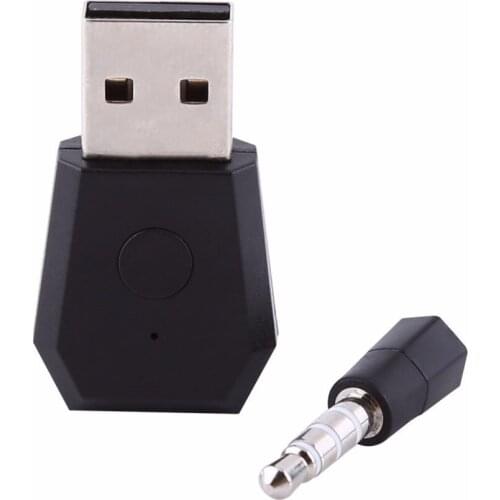 CHICLITS USB Adapter Bluetooth Transmitter For PS4 Playstation Bluetooth 4.0 Headsets Receiver Headphone Dongle Mini