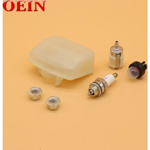Air Filter Spark Plug Primer Bulb Bar Nuts Kit Fit For HUSQVARNA 340 345 346 XP 350 353 Chainsaw Parts 537024003