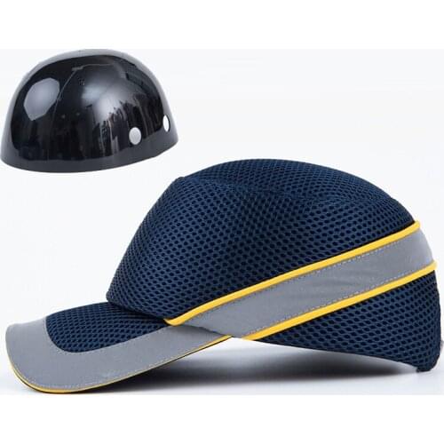 Bump Safe Cap Baseball Hat Style Protective Anti-collision Hard Hat Helmet Head Protection Work Safety Repairing Working