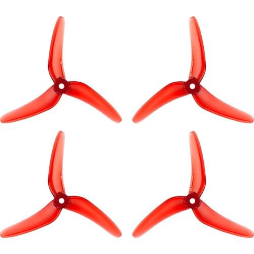 2Pairs AZURE POWER SFP 5148 5.1X4.8X3 3-Blade PC Propeller for RC FPV Racing Freestyle 5inch 5.1inch Drones 2207 2306