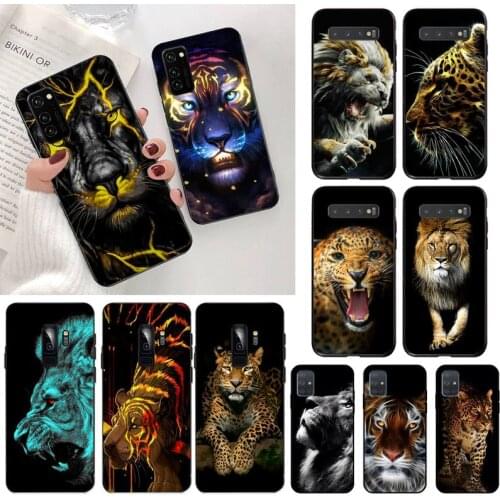 Animal Lion Tiger Cheetah Phone Case for Samsung Galaxy S20 FE plus Ultra S6 S7 edge S8 S9 plus S10 5G lite 2020