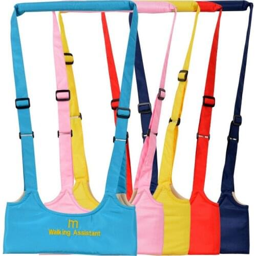 Walking Learning Baby Harness Baby Walking Belt Assistant Adjustable Strap Child Safety Harness Baby Leash Cotton Vest
