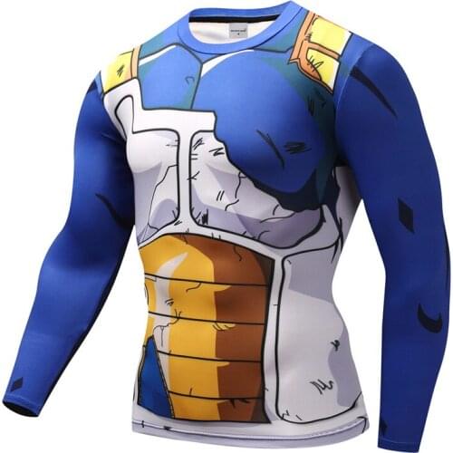 New 3D Printed T Shirts Cosplay Bodybuilding Tops Tees Cosplay Costume Top Men Anime Shirts Fitness Compression T-Shirts