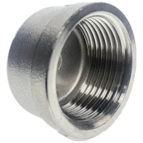 Cap Female Stainless Steel SS304 Threaded Pipe Fittings BSP