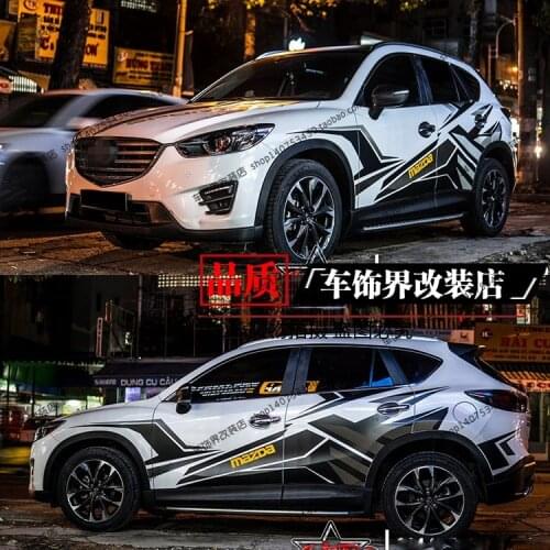 Car stickers FOR Mazda CX5 modified personality stylish body decals SUV CX-5 decorative car stickers