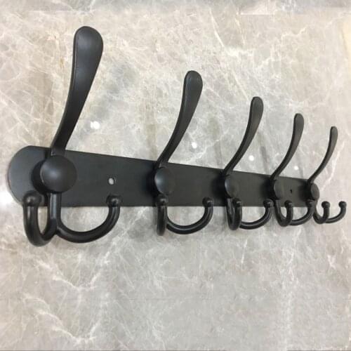 Stainless Steel Hook Wall-Mounted Door Hanger Towel Holder Storage Rack for Towel Bags Clothing Livingroom Kitchen Accessories