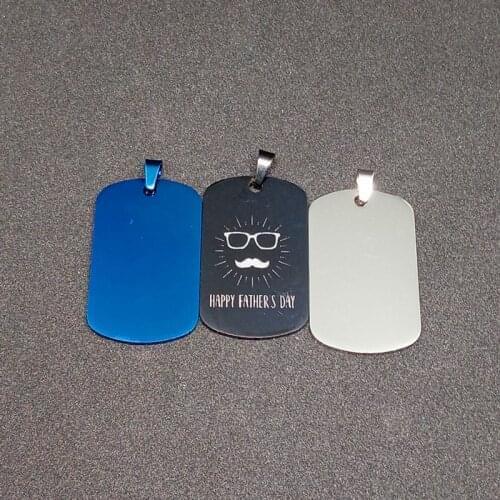 Stainless Steel I Love You Dad Happy Fathers Day Letter Sunlight Sunshine Necklaces Glasses Beard Male Sun Symbol Gift Jewelry