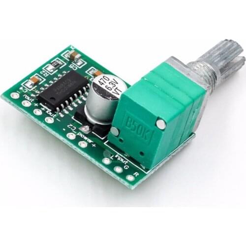 PAM8403 Module Digital Power Amplifier Board Miniature Class D Power Amplifier Board 2 * 3 W High 2.5 ~ 5 v USB Power Supply
