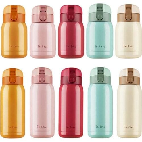 Hot Sales!! 200ML/280ML Cute Mini Coffee Vacuum Flasks Thermos Stainless Steel Drink Water Bottle Termos Termo Cups Travel Mugs