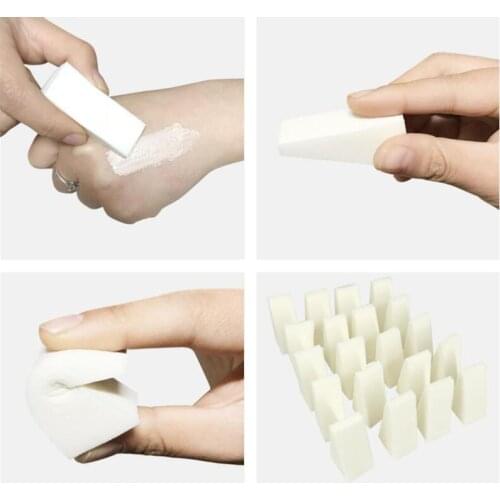 20pcs/pack Makeup Foundation Sponge Makeup Cosmetic puff Powder Smooth Beauty Cosmetic make up sponge Puff