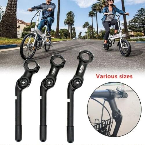 Adjustable Angle Bike Stem Bicycle Quill Stem Road Bike Stem Bicycle Handlebar Stem 31.8mm Front Fork Stem Adapter Bike Part