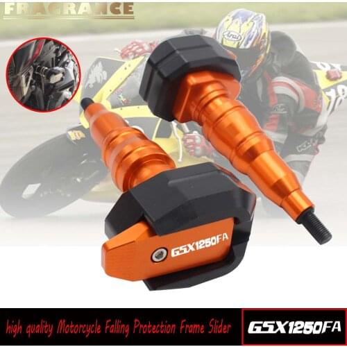For SUZUKI GSX1250FA GSX 1250 FA 2010-2016 Falling Protection Frame Slider Fairing Guard Anti Crash Pad Protector