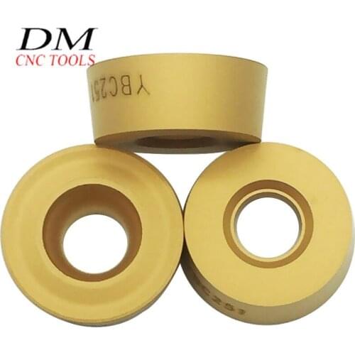 10PCS RCMT1204MO YBC251 milling inserts turning inserts carbide inserts RPMT12