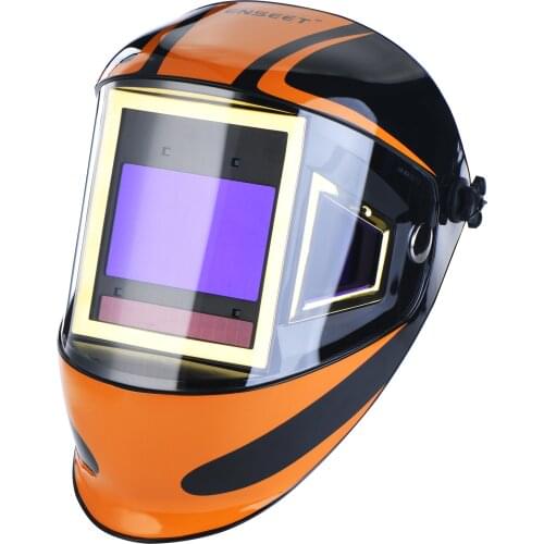 2020 New Arrival Professional 3 LCD Screens True colour Auto Darkening welding filter welding helmet larger Viewing