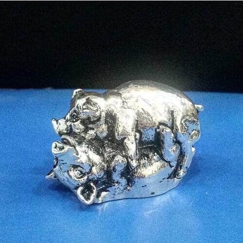 925 Sterling Silver Plated PIGS