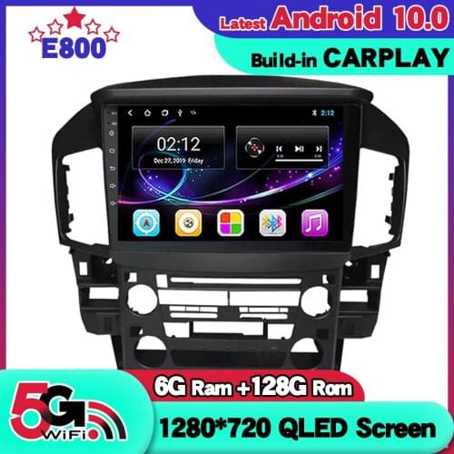 6GB Ram 128GB Rom Car Radio For Lexus RX300 1997-2003 GPS NAVIGATION For Toyota Harrier 1998 Android 10 Multimedia Video Player