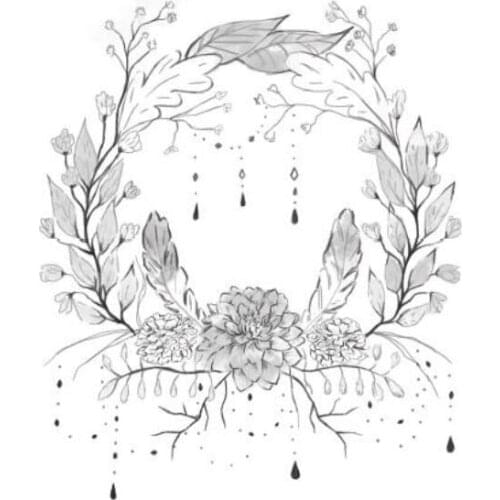 Garland Transparent Clear Silicone Stamp/Seal for DIY scrapbooking/photo album Decorative clear stamp M192