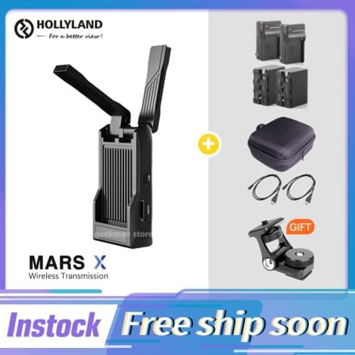 Hollyland Mars X Transmission HDMI Cable - Compatible Wireless Image 100m HD1080 Transmit for DSLR Camera Gimbal iPad phone