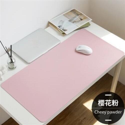 1PC Large Size Mouse Pad Desk Mat Nonslip Leather Suede Pads Gaming Gamer Anti-slip Keyboard Mouse Pad for Laptop PC Accessories