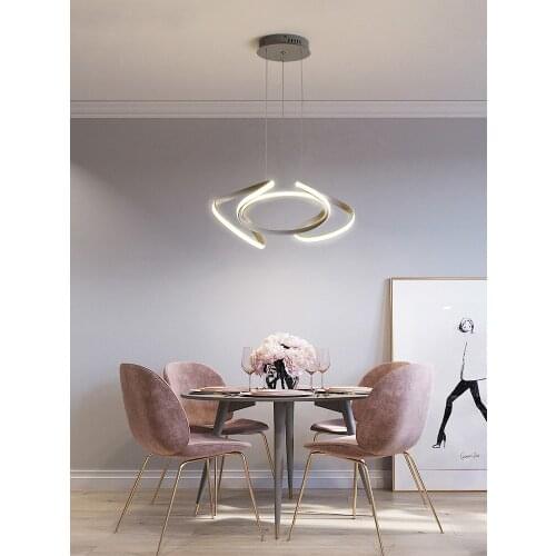 Nordic Dining Room Chandeliers Light Luxury Lamps Creative Postmodern Minimalist Light Fixtures Home Decor Pendant Lamp Kitchen